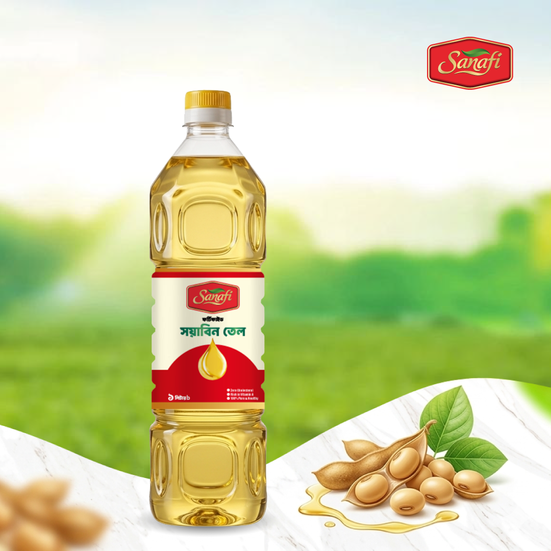 Sanafi Fortified Soyabean Oil 1 Liter