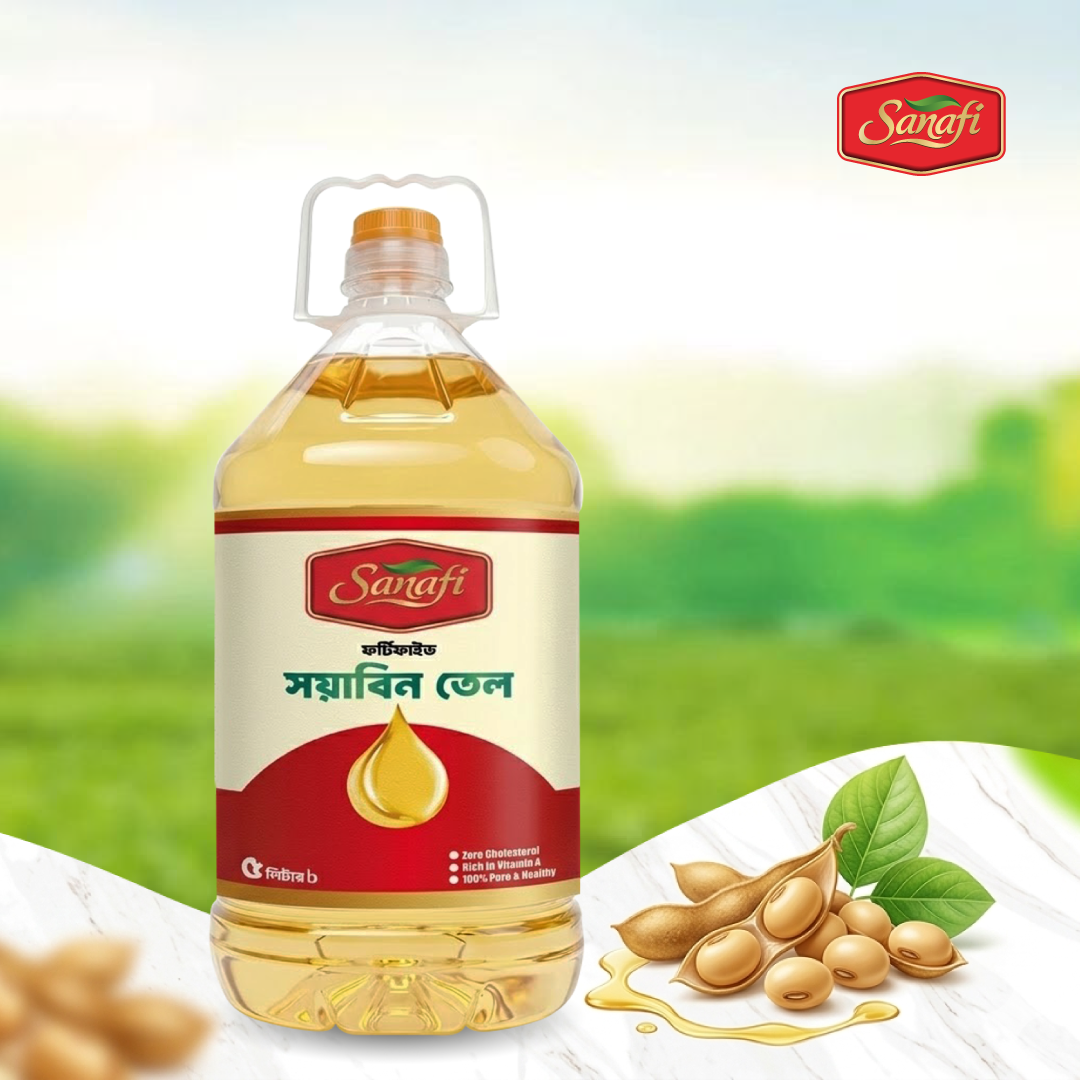 Sanafi Fortified Soyabean Oil 5 Liter